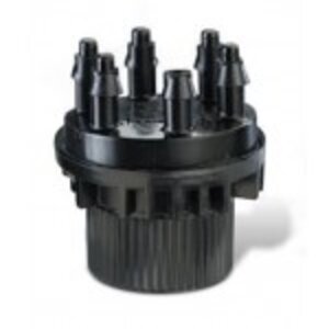 Rain Bird  Xeri-Bug Multi-Port Emitter Black 1.0 GPH 1/2 in. FPT