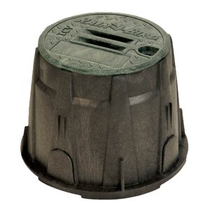 K-Rain Round Valve Box 10inch (Box Green, Lid Green