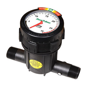 Rain Bird 1 in. Flow Indicating Basket Filter w/ Pressure Regulation