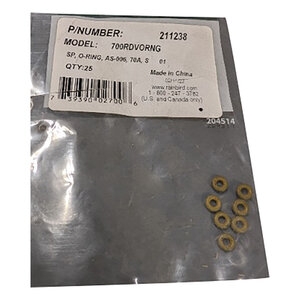 Rain Bird-O-Ring, As-006, 70A, S