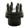 Rain Bird 6 Outlet Xeri - Bug Emitter 1.0 GPH Barb Black