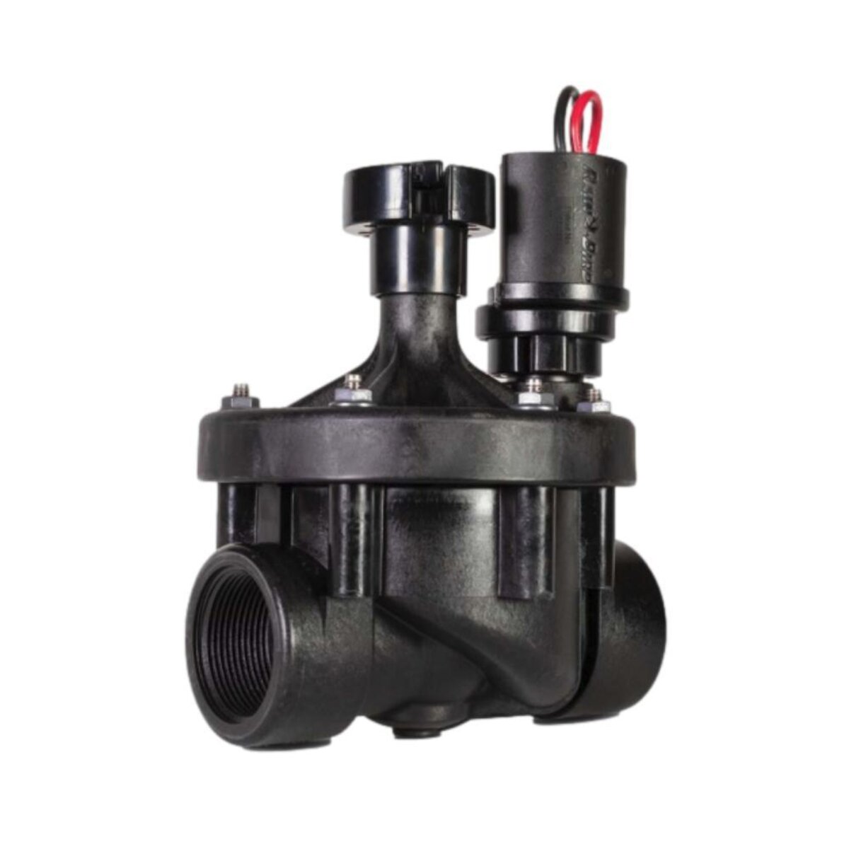 Rain Bird PEB Industrial Valve Plastic w/ IVM Solenoid w/ Flow Control ...
