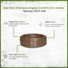 Rain Bird XFDe Series Dripline 17 mm 0.9 GPH 12 in. Spacing 250 ft. (Sold per Roll)