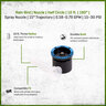 Rain Bird Nozzle Half Circle 10 ft. 180 Degree