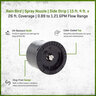 Rain Bird Nozzle Side Strip 15 ft. 