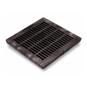 Rain Bird Flat Grate Black Square 18 in.