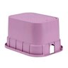 12 in. Standard Purple Body w/ Drop - In Purple Lid (Single Pipe Slots)