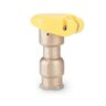 Rain Bird Quick Coupling Valve 3/4 in. FIPT Inlet 1 pc. Body with Yellow Rubber Cover