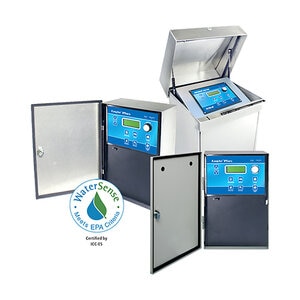 Rainmaster Eagle Plus Stainless Steel Pedestal 8 Station w/ Surge Protection