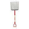 Razor-Back Ensilage Fork 10 Tine Steel Head 30 in. Wood Handle