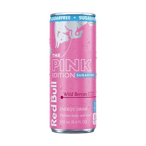 Red Bull Energy Drink Sugar Free Pink Edition 8oz