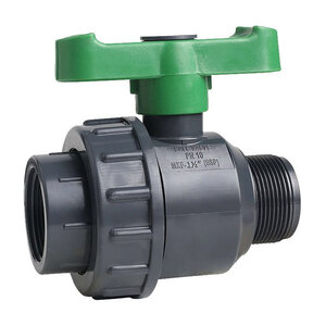 True Union Valve PVC 1 in. Threaded