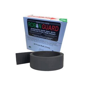 Roban Guard - Rubberized Door Seal w/ steel wire - 36ft roll