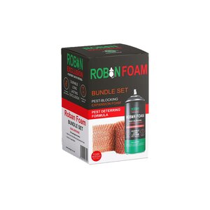 Roban Foam Kit - 500ml foam with copper mesh 10 kits per case