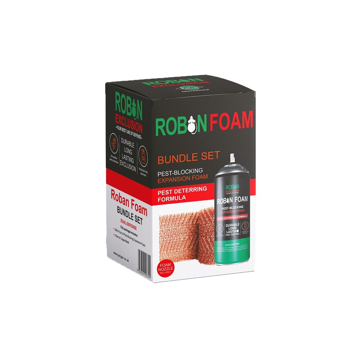 Roban Foam Kit - 500ml foam with copper mesh 10 kits per case | SiteOne US