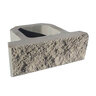 Rockwood Premier 6 Corner Block Straight Face Fieldstone 6 in. x 13 in. x 4.5 in. (32 pc./pallet)
