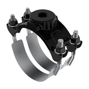 Romac 202NS Double Strap Saddle 3-1/2 in. OD x 2 in. IP