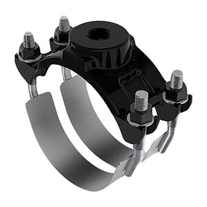 Romac 202NS Double Strap 4-1/2 in. OD x 2 in. IP