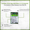 Roots Healthy Start 3-4-3 4% Fe 100% SOP Turfgrass Granular Fertilizer 25 lb. Bag