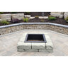 Truemont Rosetta Kodah Fire Pit Square Harbor Gray 51 in. x 51 in.
