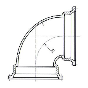 4 90 Bend Mj X Mj Russell Pipe