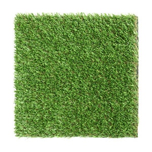 Rymar Pet and Paver 81 Synthetic Turf 55 oz. Face Weight 1 in. Green/Lime Green Blades No Thatching
