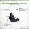 Raven Nitrile Disposable Glove 6 mil X-Large 50/box