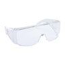 SAS Worker Bees Safety Glasses Clear (Fits over Most Prescription Glasses) (Meets ANSI Z87.1-2015)