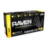 SAS Raven Glove Disposable 7mil. Nitrile Powder-free Textured Black XX-Large 100-box