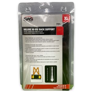 Hi-Viz Deluxe Back Support Belt X-Large 47 in. - 56 in.