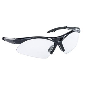 Edge Kazbek Safety Glasses – Matte Black Frame With Smoke Lenses, Z87 Rated