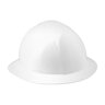 SAS Full Brim Hard Hat White w/ Ratchet Suspension (Complies w/ ANSI Z89.1, Type 1, Class E)