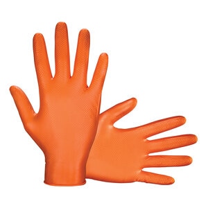 SAS Astro Grip Powder Free Nitrile 6 Mil Glove Large