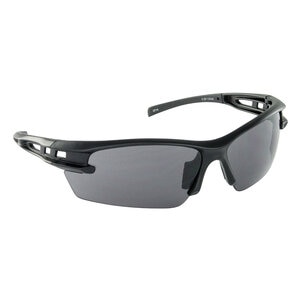 Spectro Safety Glasses Black Frame Gray Lens Sas
