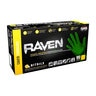 SAS Raven Extra Strength Disposable Gloves Powder Free Nitrile Green X-Large