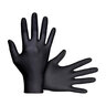 SAS Derma-Tuff Disposable Nitrile Gloves Black 6 mil Medium 120/Box