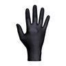 SAS Derma-Tuff Disposable Nitrile Gloves Black 6 mil Medium 120/Box