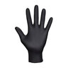 XL-Raven Black Nitrile Glove 3pk SAS