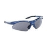 Diamondbacks Safety Glasses Blue Frame Gray Lens Polybag
