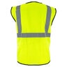 Safety Vest - Class 2 - Surveyors - 2 in. Reflec. Tape - Orange (ANSI/ISA 107 Class 2 Compliant) - X-Large
