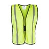 Safety Vest, Basic - Mesh - 1 in. Reflective Tape - Yellow - Non-ANSI - (One Size Firs Most)