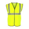 Safety Vest - Class 2 - Mesh - 2 in. Reflec. Tape - Yellow - (ANSI/ISEA 107 Class 2 Compliant) - L
