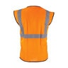 Safety Vest - Class 2 - Surveyors - 2 in. Reflec. Tape - Orange (ANSI/ISA 107 Class 2 Compliant) - X-Large