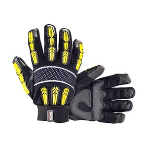 Large MX Impact Gloves Yellow ( Thermasure )