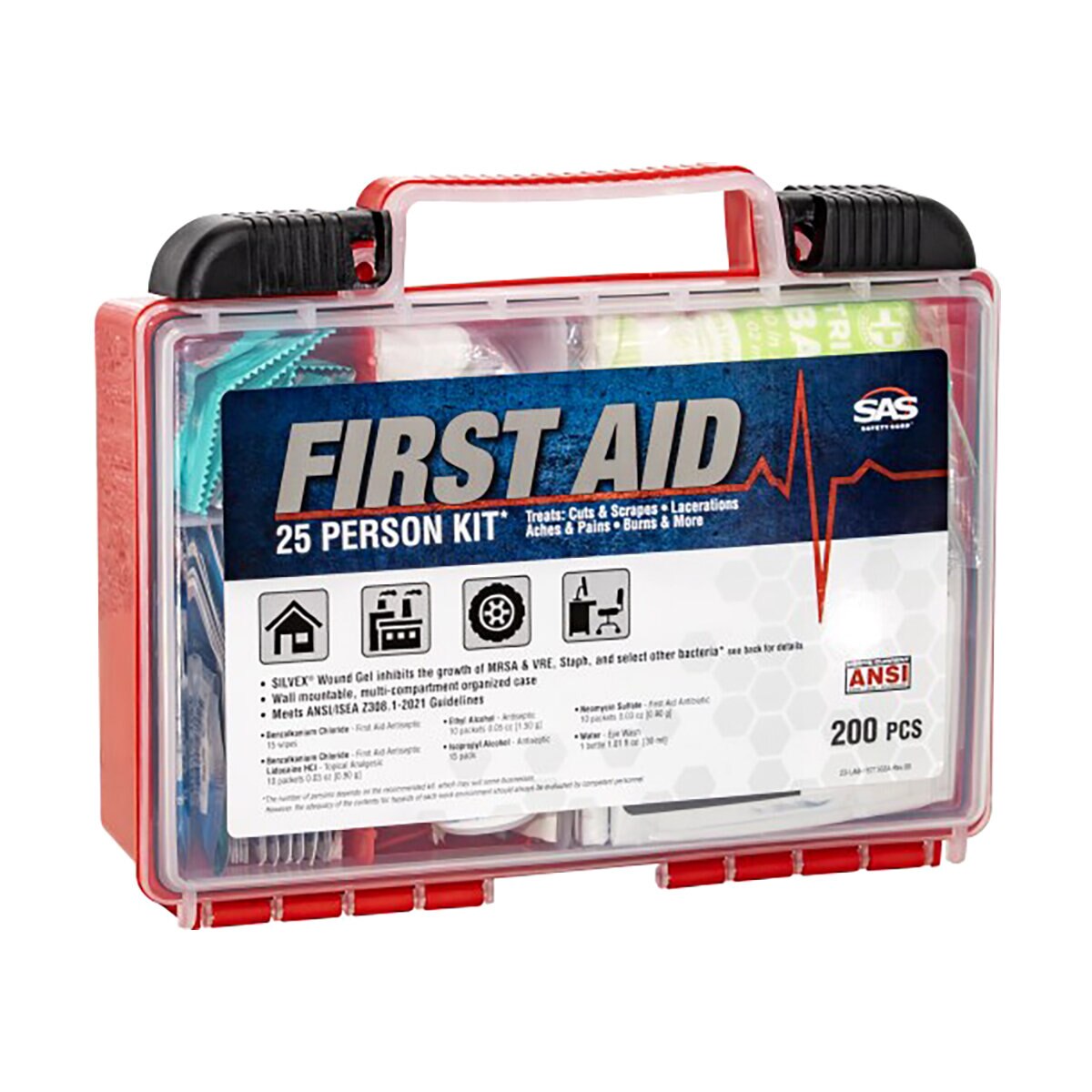 10-25 Man First Aid Kit SAS Safety | SiteOne US