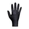 SAS Raven Gloves Disposable 7mil. Nitrile Powder Free Textured Black Large 100-box