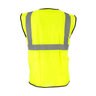SAS InVue Hi-Viz DOT Class 2 Type R Yellow Vest (ANSI/ISEA 107 Class 2 Compliant) - L