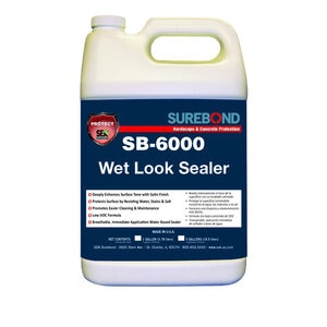SEK Surebond SB-6000 Sealer Wet Look Water Based 5 gal.