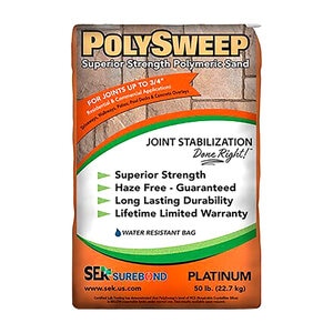 SEK Surebond Polysweep Polymeric Sand Pearl 50 lb. Bag