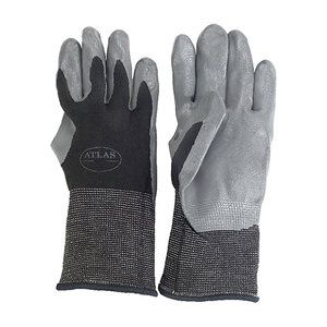 GLOVES ATLAS BLACK NITRILE XLG